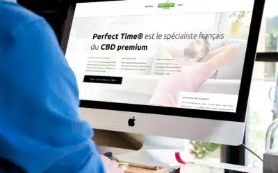 e-shop 100% responsive : Perfect Time CBD