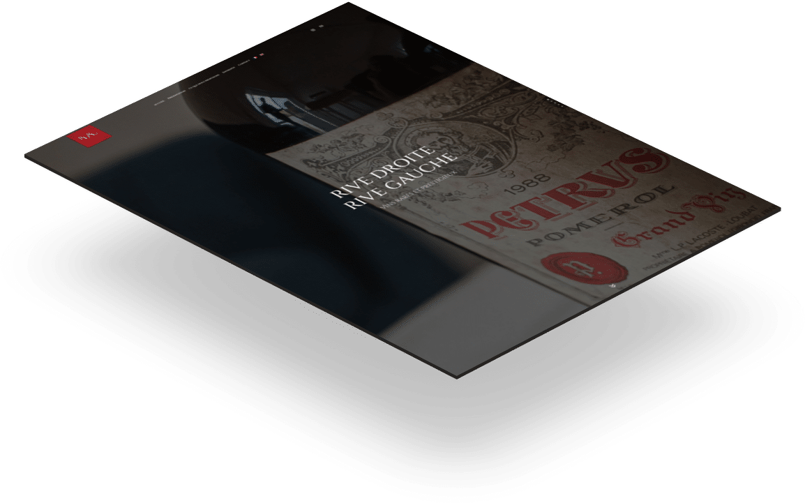 site internet vignoble