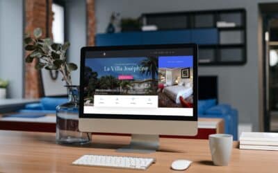 Site DIVI pour une villa de luxe : la Villa Joséphine