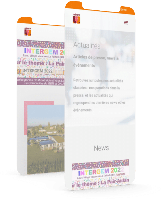 site responsive association