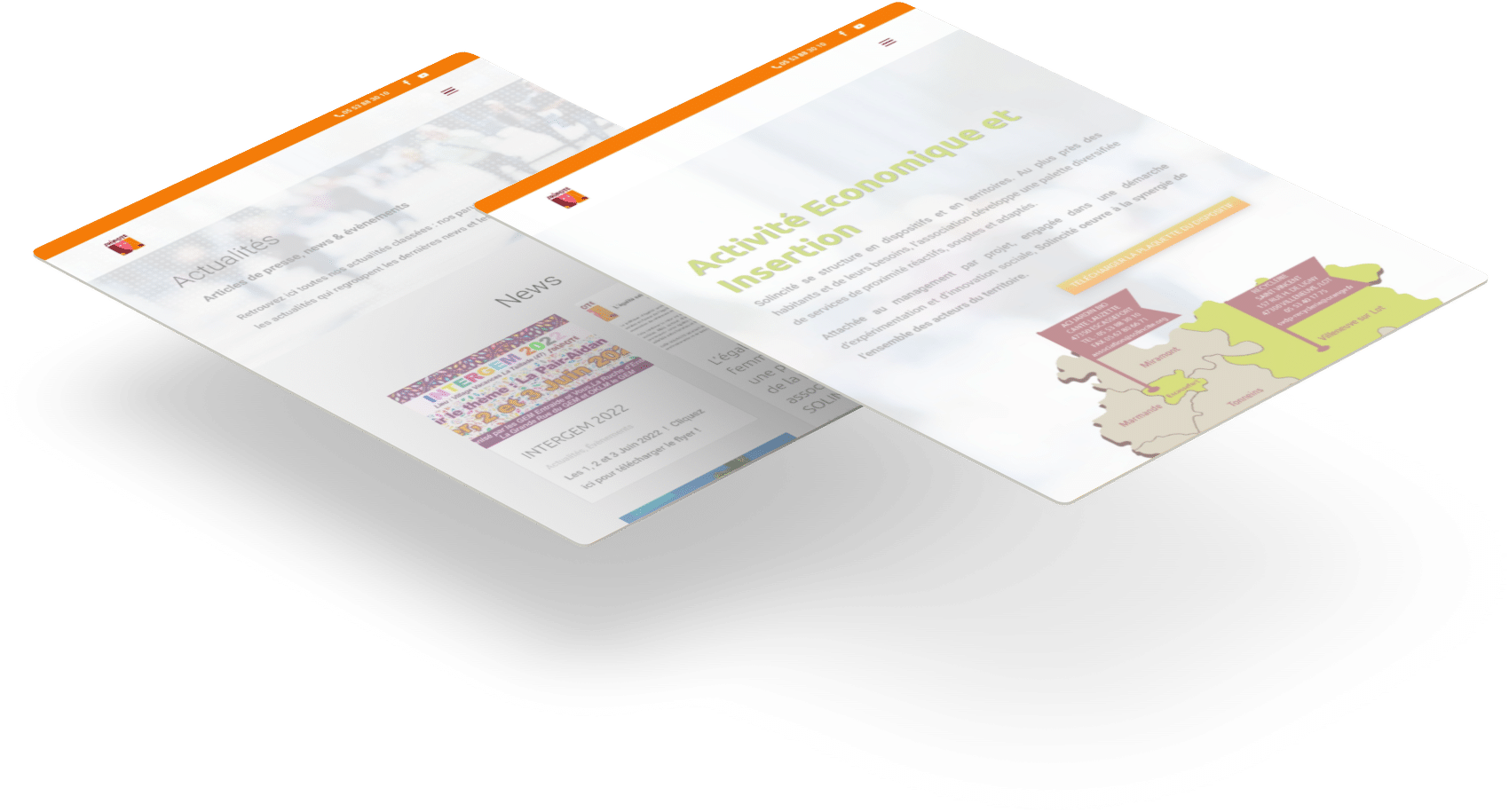 site wordpress association