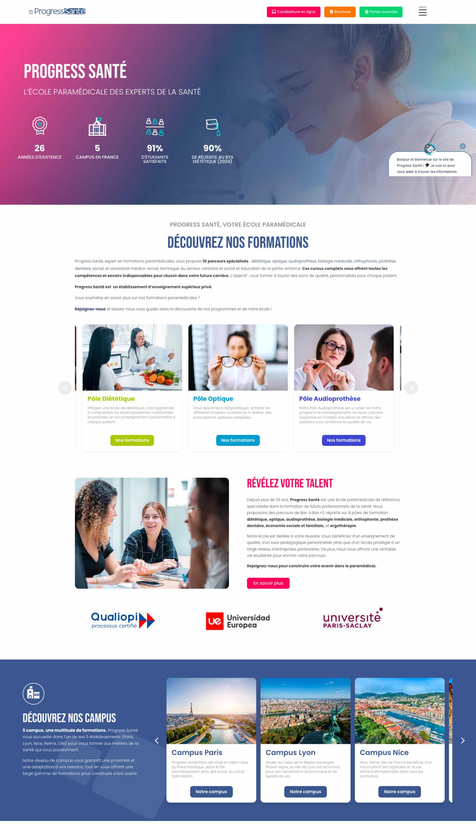 site progress santé